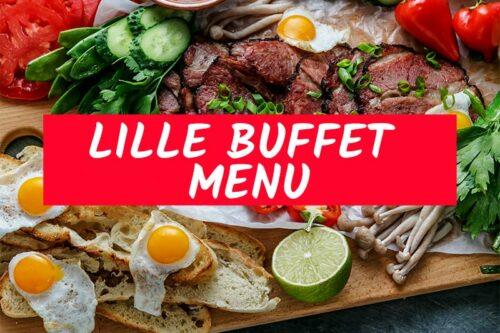Lille buffet menu
